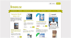 Desktop Screenshot of bravara.se